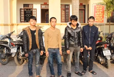 Hà Tĩnh: Phá đường dây chuyên trộm cắp xe máy ảnh 1