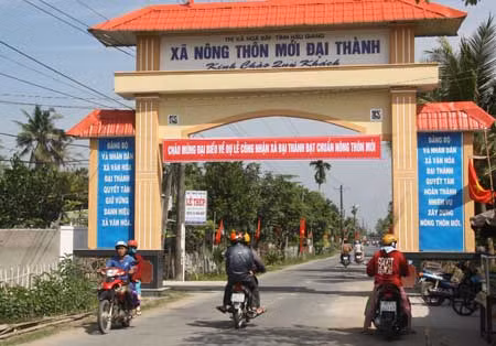 Xã Đại Thành (Hậu Giang): Về đích nông thôn mới đầu tiên của cả nước ảnh 1