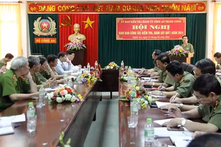 Giao ban Công tác kiểm tra giám sát quý I/2014 ảnh 2