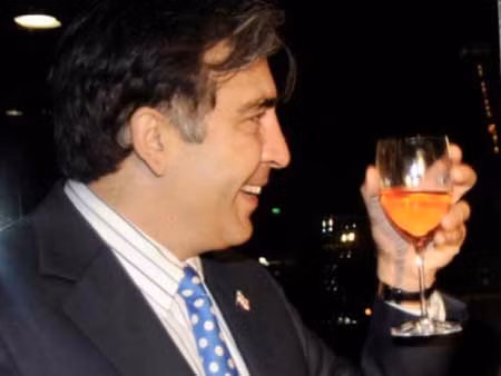 Cựu Tổng thống Mikhail Saakashvili.
