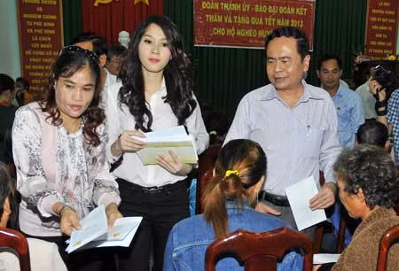 Trao quà Tết, gieo mầm Xuân nhân ái ảnh 5