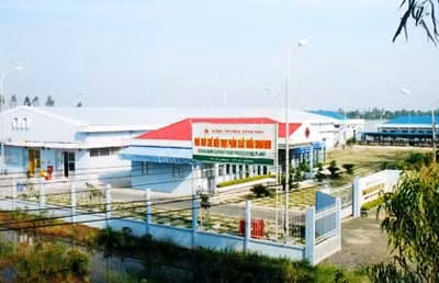 Một góc Nông trường Sông Hậu.