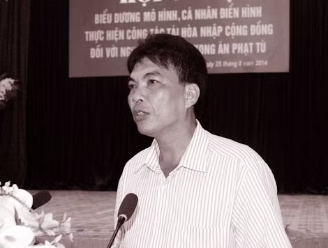 Anh Trịnh Văn Yên phát biểu kinh nghiệm phát triển kinh tế gia đình.