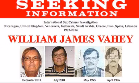 Poster tìm kiếm thông tin nạn nhân của FBI.