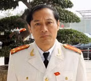 Đại tá Nguyễn Hồng Sâm, Phó Giám đốc Công an tỉnh Tuyên Quang.