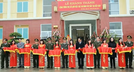 Khánh thành trụ sở làm việc Cục An ninh Tây Bắc tại Bắc Kạn ảnh 1