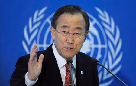 Đương kim Tổng Thư ký Liên Hợp Quốc Ban Ki-moon.