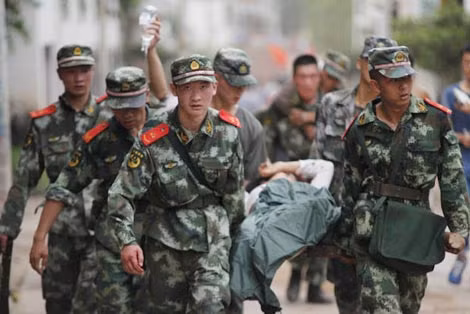 Số người thiệt mạng và bị thương sau vụ động đất ở Lỗ Diện, Vân Nam, Trung Quốc sẽ còn gia tăng. (ảnh: China Daily).