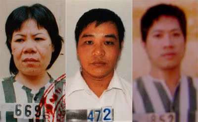Các cán bộ ngân hàng phạm luật (Điệp, Hoàng và Huy).