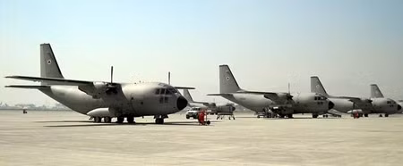 Máy bay vận tải C-27 của AAF.