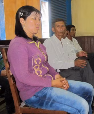 Bà Phạm Thị Xuyên, mẹ nạn nhân Nguyễn Vũ Linh.