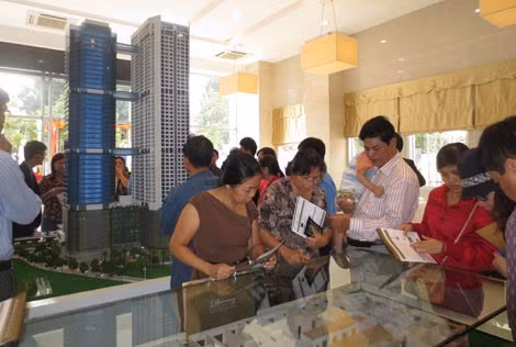 Chung cư vẫn đang là phân khúc thu hút khách hàng.