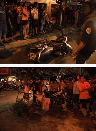 Hiện trường xảy ra vụ việc đau lòng.