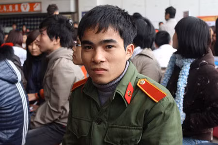 Nhiều bạn trẻ háo hức tham gia. Ảnh: Tuấn Anh.