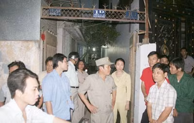 Căn nhà nơi xảy ra vụ nổ bình gas làm anh Hậu thiệt mạng.