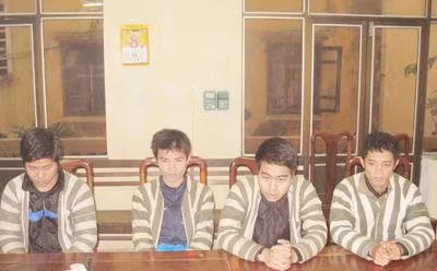 4 đối tượng trong vụ án.