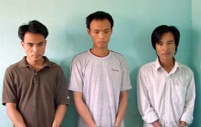 Các đối tượng trong nhóm cướp đã bị Công an huyện Điện Bàn bắt tạm giam.