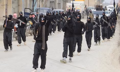 Chiến binh IS ở Syria.