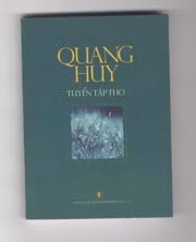 Bìa cuốn "Quang Huy - tuyển tập thơ".