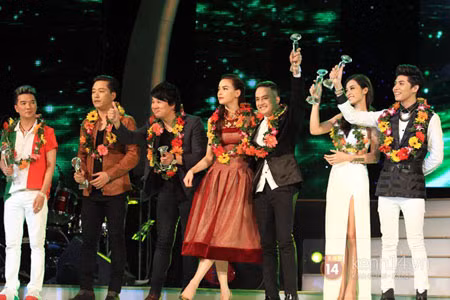 Giải thưởng “Làn sóng xanh” 2013 vẫn xuất hiện khá nhiều những gương mặt quen.