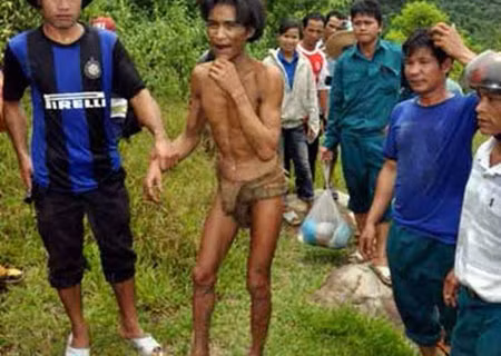 “Người rừng” Hồ Văn Lang.