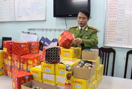 Lực lượng Công an phát hiện, xử lý nhiều vụ sản xuất, buôn bán hàng giả, hàng lậu vào dịp Tết Nguyên đán.