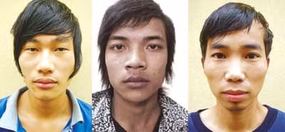 Các đối tượng trong vụ án.