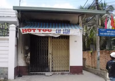 Hiện trường vụ cháy.