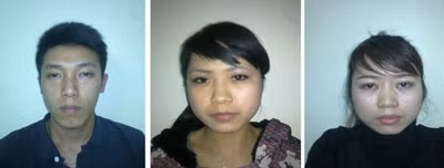 Các đối tượng: Kiên, Phương và Xuân.