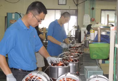 Lao động Việt Nam làm việc tại Nhật Bản.