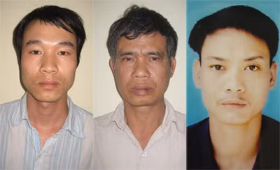 Các đối tượng trong vụ án.