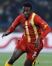 Asamoah Gyan.