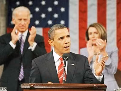Thông điệp liên bang đầu tiên của Tổng thống Obama ảnh 1
