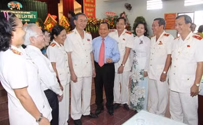 Lãnh đạo Bộ Công an dự và chỉ đạo Đại hội Đảng bộ Công an các tỉnh, thành phố ảnh 2