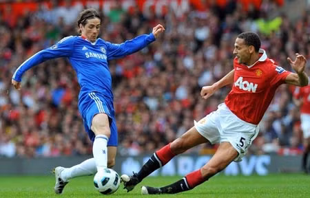 Cầu thủ Chelsea (trái) thua toàn diện M.U.