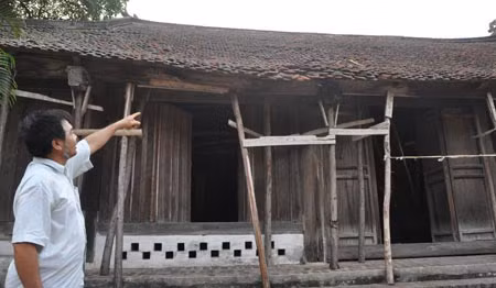 Làng cổ Đường Lâm: Hãy cứu "Ngôi đình xiêu" ảnh 1
