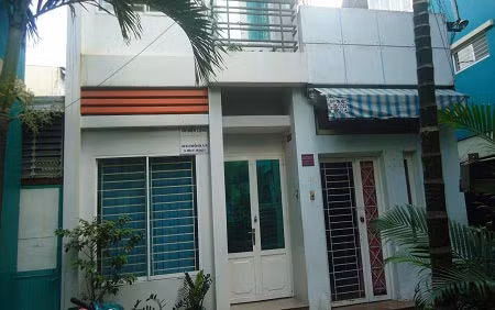 Căn nhà nơi xảy ra án mạng.