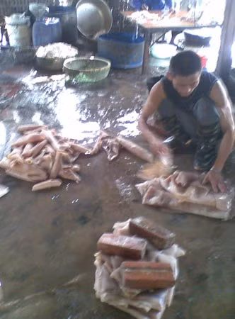 Rùng mình bóng bì, mỡ lợn ảnh 3