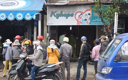 Hiện trường vụ án.