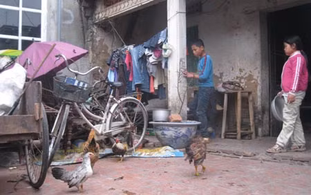Căn nhà của ông Sơn.