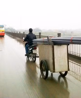 Phải xử lý nghiêm xe máy kéo... rơ moóc ảnh 1