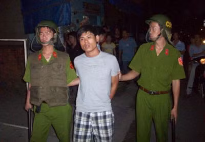 Thạo “ma” lúc bị bắt.
