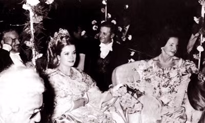 Grace, Rainier, Antoinette, Jean-Charles Rey.