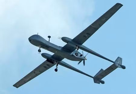 Chiếc Drone Eitan của Israel thích hợp với cuộc chiến tranh điện.