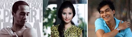 Ca sỹ Phạm Anh Khoa, diễn viên Diễm My 9x, diễn viên, ca sỹ Khương Ngọc.