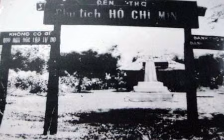 Ngôi đền năm 1970. (Ảnh tư liệu).
