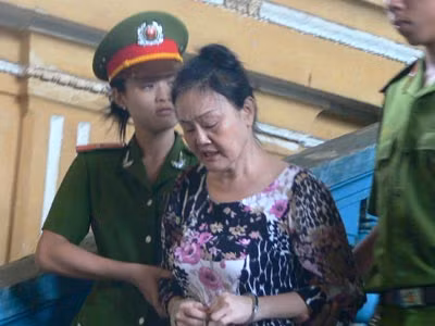 Bị cáo tại phiên tòa phúc thẩm.