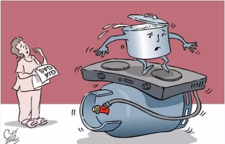 Giá gas tăng nhanh nhưng nhiều DN "quên" đăng ký với cơ quan quản lý. Ảnh minh họa.