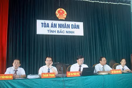 HĐXX vụ án.
