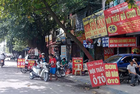 Thâm nhập thị trường biển số xe giả ảnh 1
